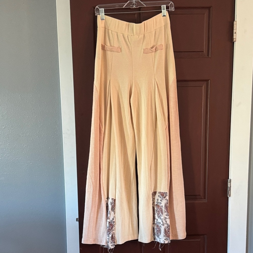NWOT!!POL Cream A-Line Women's Wide Leg Pants. - Picture 5 of 6